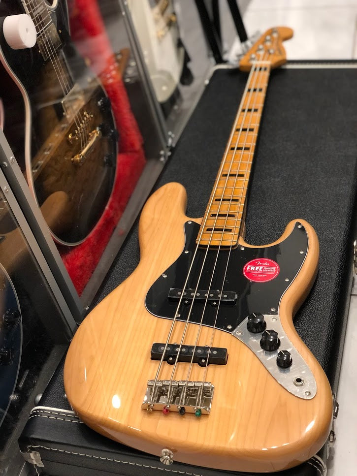 Squier Classic Vibe 70s Jazz Bass - Natural