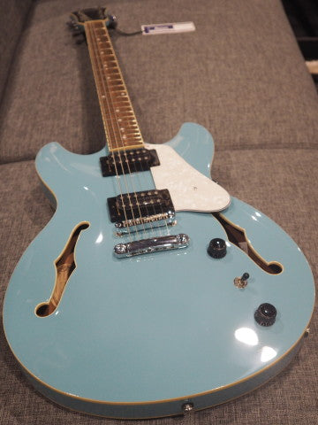 Ibanez AS63-MTB Semi-Hollow Guitar In Mint Blue