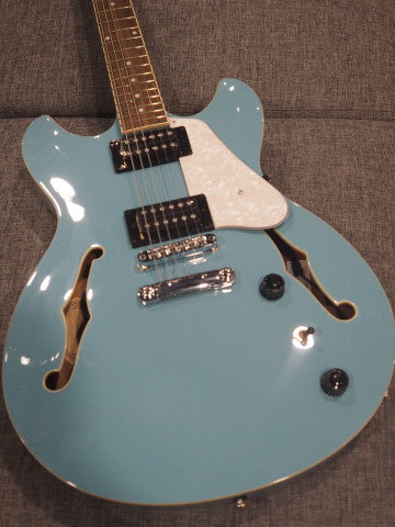 Ibanez AS63-MTB Semi-Hollow Guitar In Mint Blue