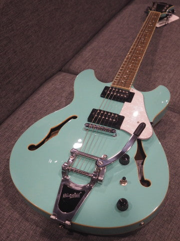 Ibanez AS63T-SFG Semi-Hollow Guitar In Sea Foam Green