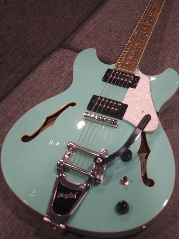 Ibanez AS63T-SFG Semi-Hollow Guitar In Sea Foam Green