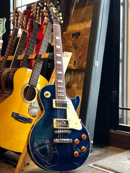 Tokai Love Rock ALS-55F Indigo Blue Traditional Series