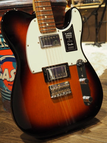 Fender Player Series Telecaster HH Pau Ferro Fingerboard 3 Tone Sunburst