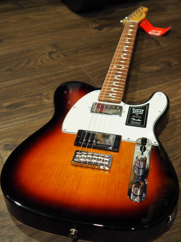 Fender Player Series Telecaster HH Pau Ferro Fingerboard 3 Tone Sunburst