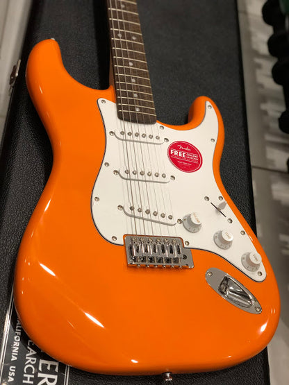 Squier Affinity Stratocaster สี Capri Orange