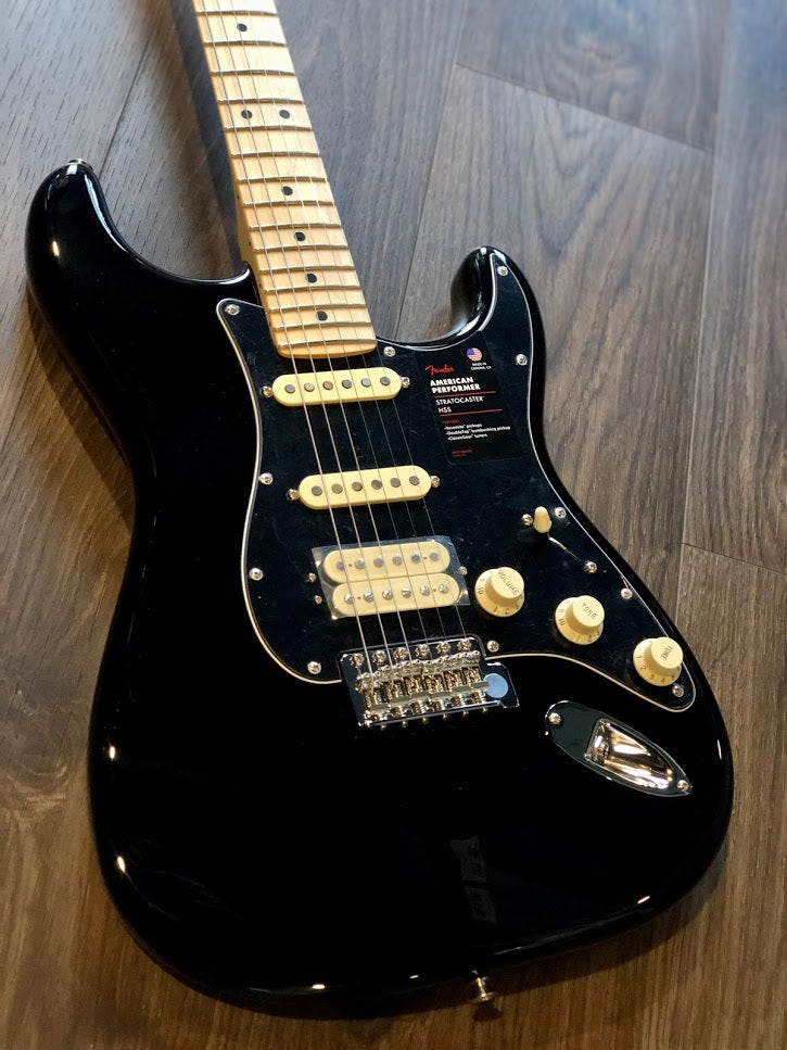 Fender American Performer Stratocaster HSS MN - Black