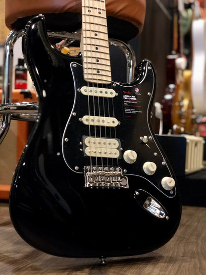 Fender American Performer Stratocaster HSS MN - Black
