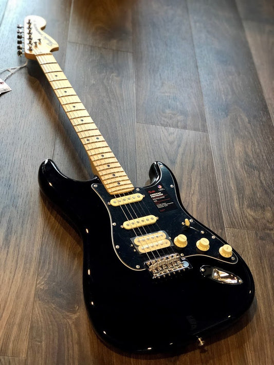 Fender American Performer Stratocaster HSS MN - สีดำ