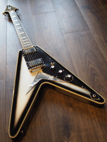 Epiphone Brent Hinds Flying V Custom Limited Edition - Silverburst