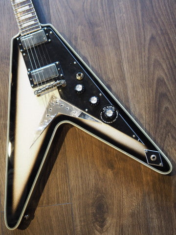 Epiphone Brent Hinds Flying V Custom Limited Edition - Silverburst