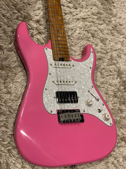 Soloking MS-1 Classic in Shelby Pink with Roasted Maple Neck