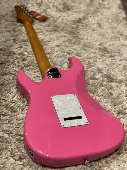 Soloking MS-1 Classic in Shelby Pink with Roasted Maple Neck