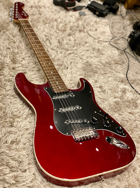 Fender Japan Aerodyne Stratocaster Medium Scale Rosewood Old Candy Apple