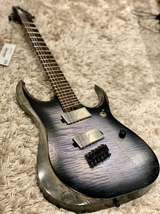 กีตาร์ Ibanez Axion Label RGD61ALMS-CLL สี Cerulean Blue Burst