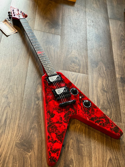 Epiphone Ltd Ed Jeff Waters Annihilation II Flying V Outfit