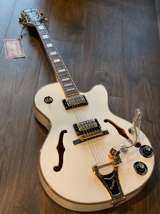 Epiphone Emperor Swingster - White Royale