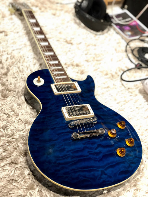 Tokai Love Rock Japan LS-135Q IB in Indigo Blue