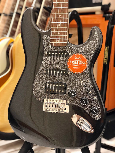 Squier Affinity Stratocaster Fat HSS in Montego Black
