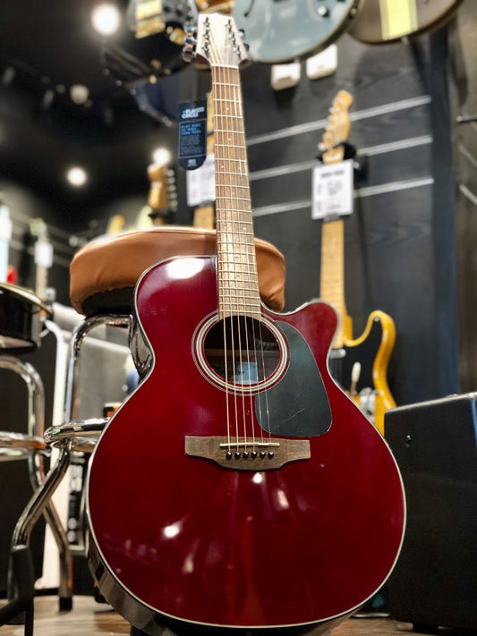 Takamine ED2NC NEX Cutaway Acoustic Electric - Wine Red