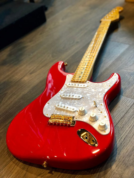 Tokai AST-108GH SR Limited Edition Seethru Red with Gold Hardware