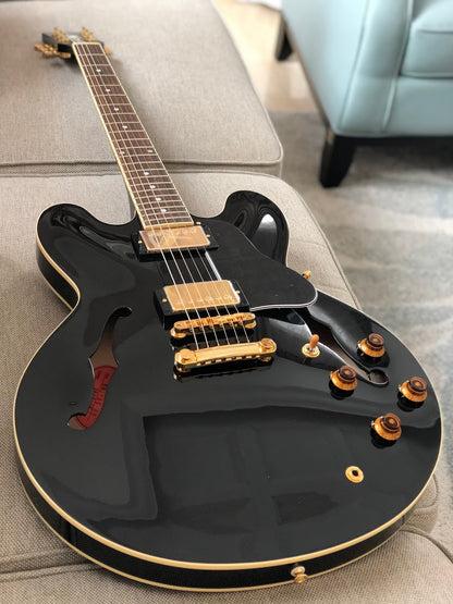 Tokai ES172G BB Vintage Series Semi Hollow Black Beauty 1941073