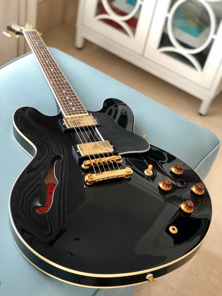 Tokai ES172G BB Vintage Series Semi Hollow Black Beauty 1941073