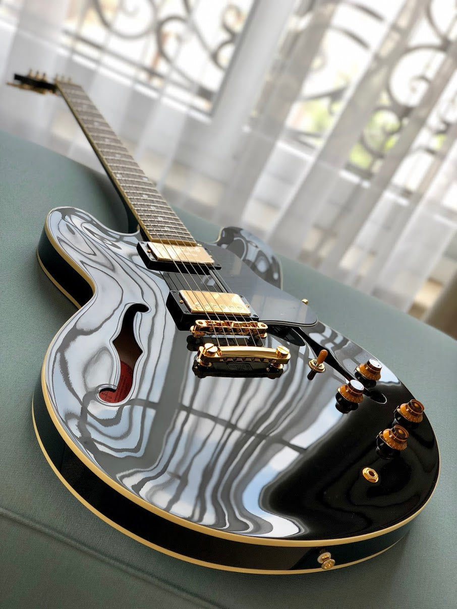 Tokai ES172G BB Vintage Series Semi Hollow Black Beauty 1941073