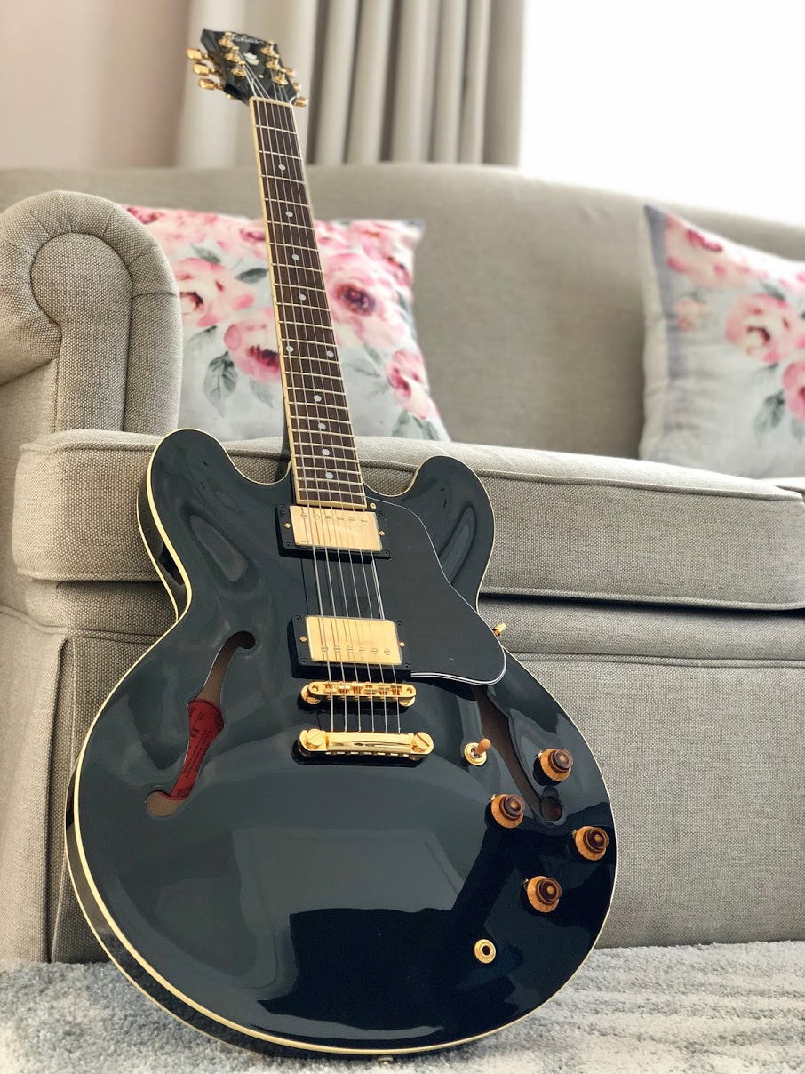 Tokai ES172G BB Vintage Series Semi Hollow Black Beauty 1941073