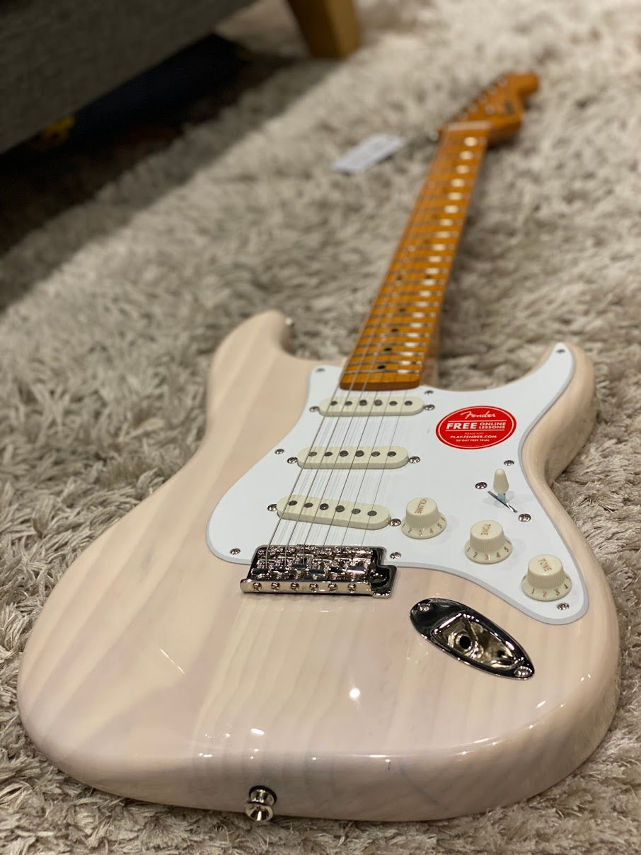Squier Classic Vibe 50s Stratocaster With Maple FB in White Blonde