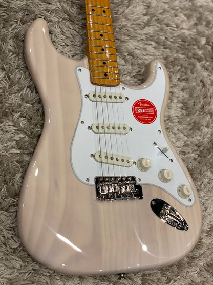 Squier Classic Vibe 50s Stratocaster With Maple FB in White Blonde