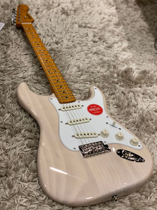 Squier Classic Vibe 50s Stratocaster With Maple FB in White Blonde