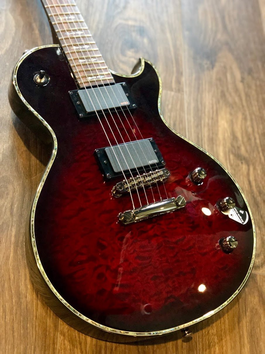 Schecter Hellraiser Solo-II in Black Cherry Burst