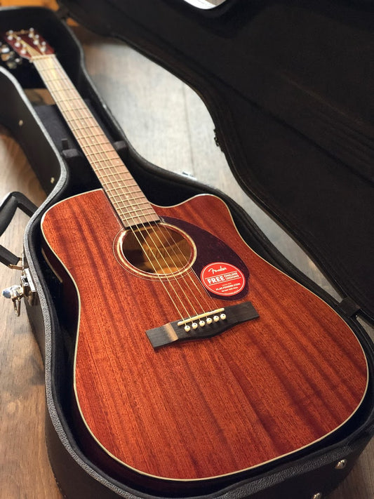 Fender CD-140SCE in Mahogany