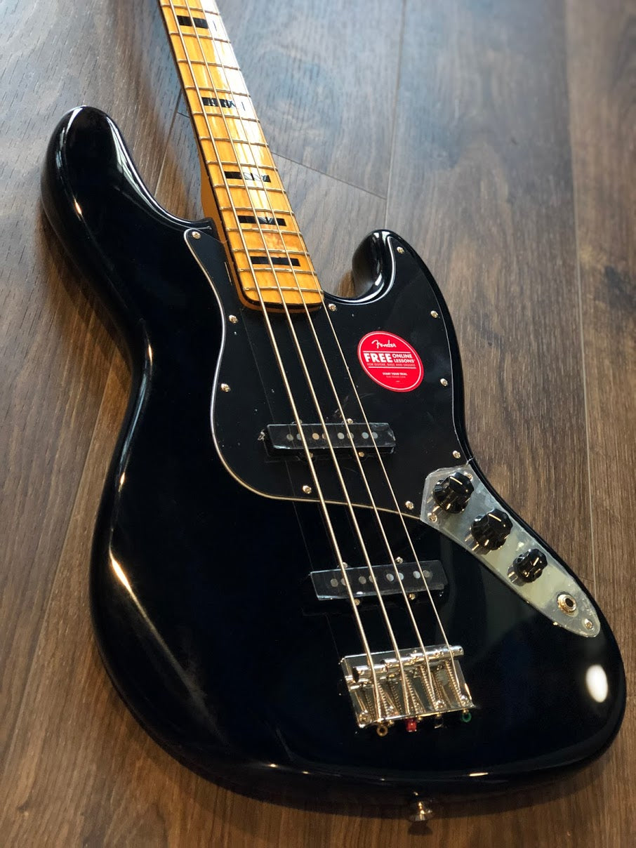 Squier Classic Vibe 70s Jazz Bass - สีดำ