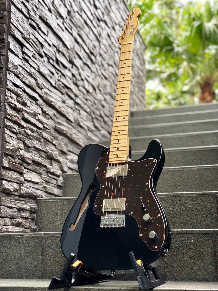 Tokai Japan Custom Shop TTE-200 Thinline Breezysound in Black