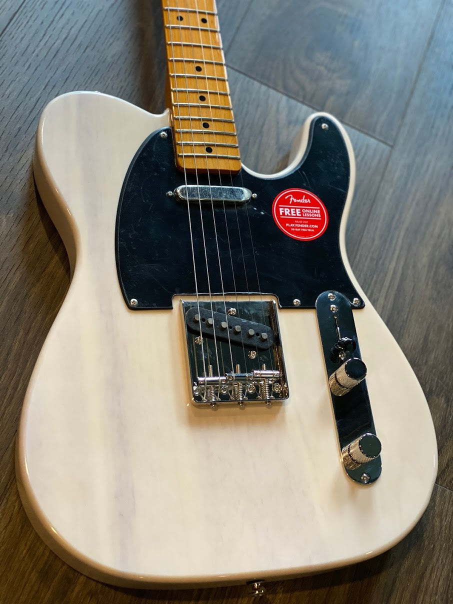 Squier Classic Vibe 50s Telecaster With Maple FB In White Blonde