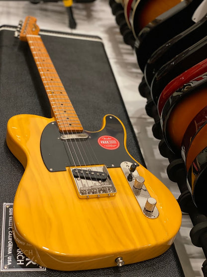 Squier Classic Vibe 50s Telecaster พร้อม Maple FB สี Butterscotch Blonde 