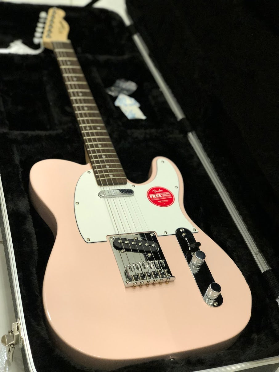 Squier on sale telecaster pink