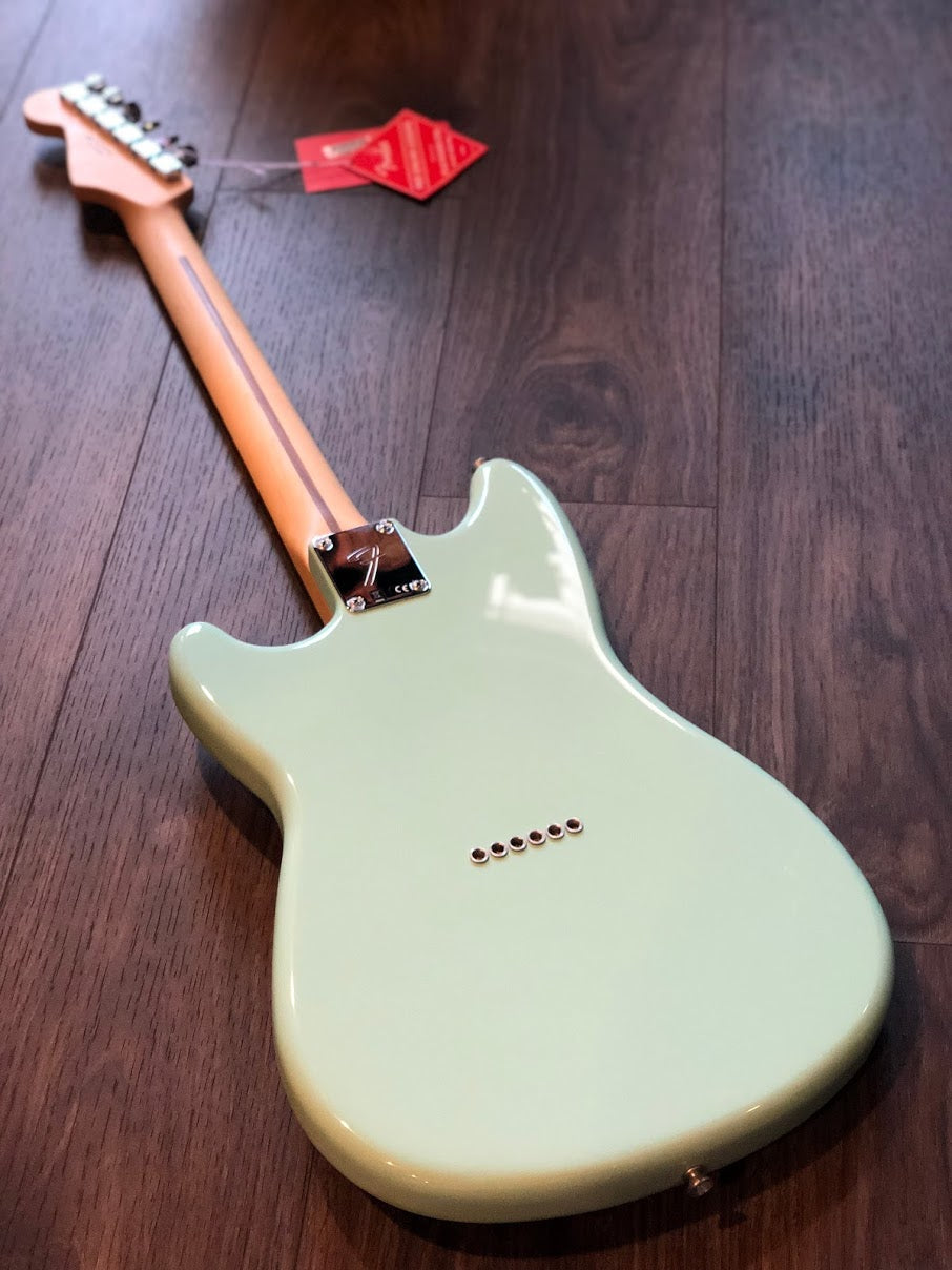 Fender Duo Sonic - Surf Green with Pau Ferro FB – nafiriguitar.com