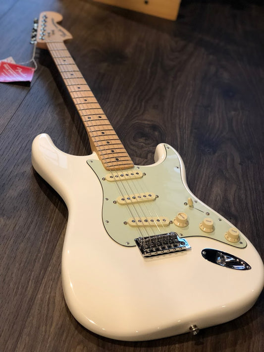 Fender Deluxe Roadhouse Stratocaster Maple Neck Olympic White