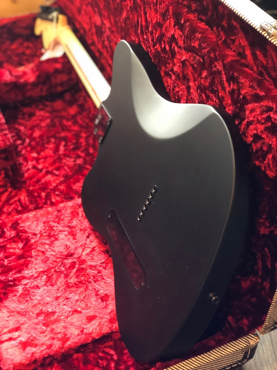 Fender Jim Root Jazzmaster - Flat Black with Ebony Fingerboard