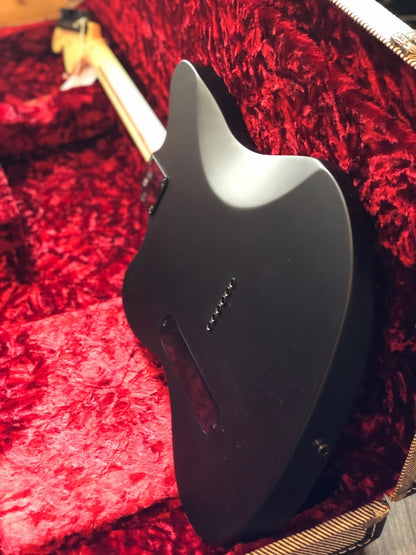 Fender Jim Root Jazzmaster - Flat Black with Ebony Fingerboard