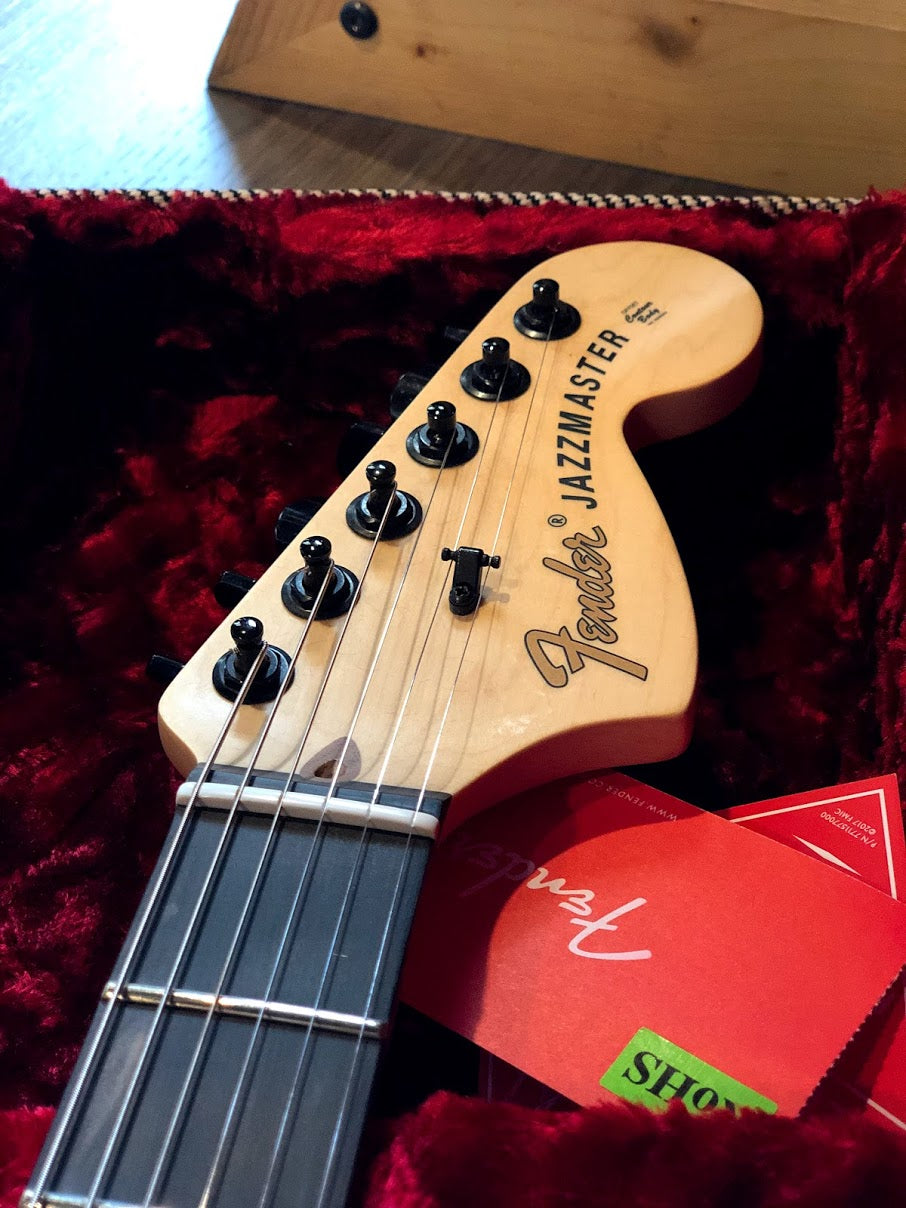 Fender Jim Root Jazzmaster - Flat Black with Ebony Fingerboard