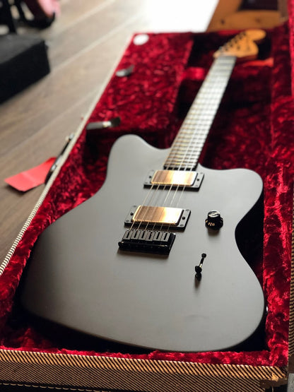 Fender Jim Root Jazzmaster - Flat Black with Ebony Fingerboard