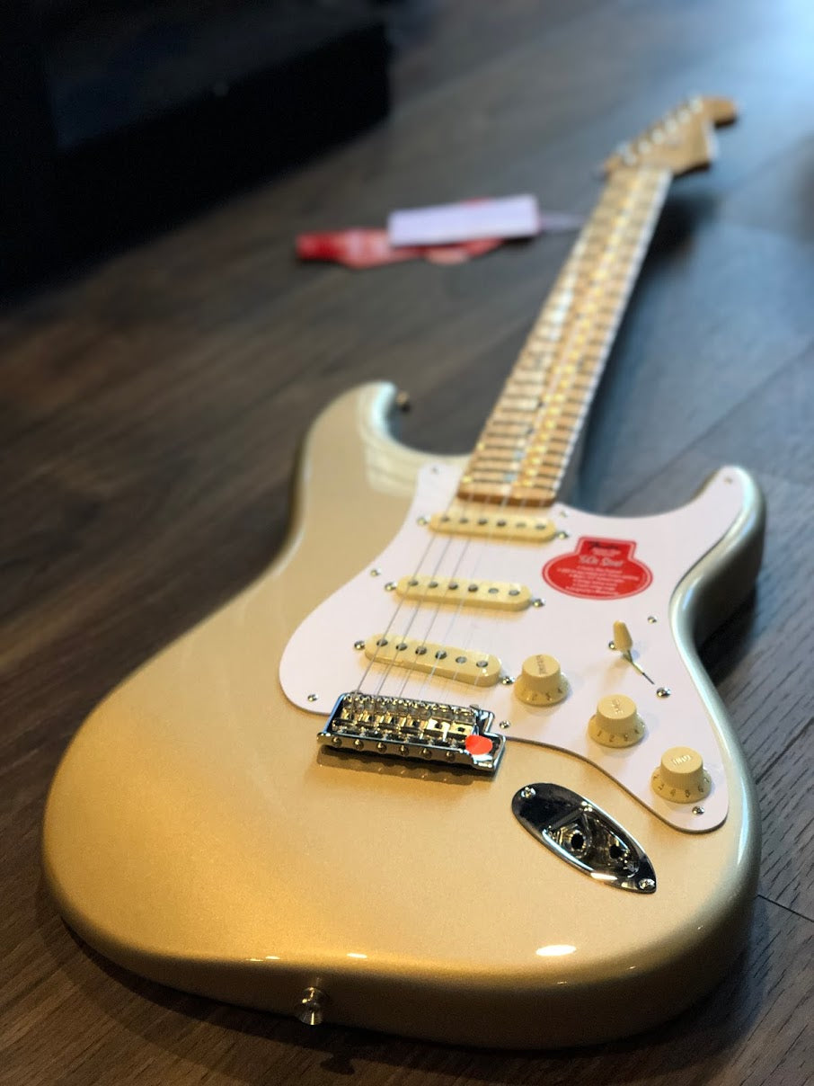 Fender Classic Player 50s Stratocaster in Shoreline Gold with Maple FB