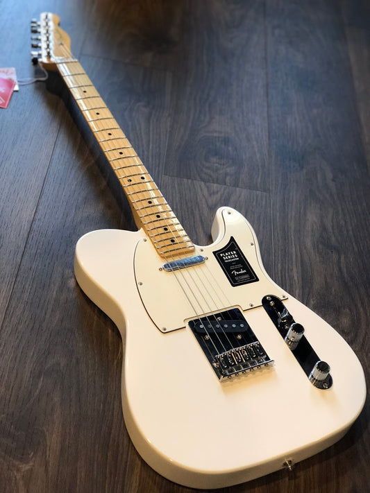 Fender Player Series Telecaster - Polar White พร้อม Maple FB