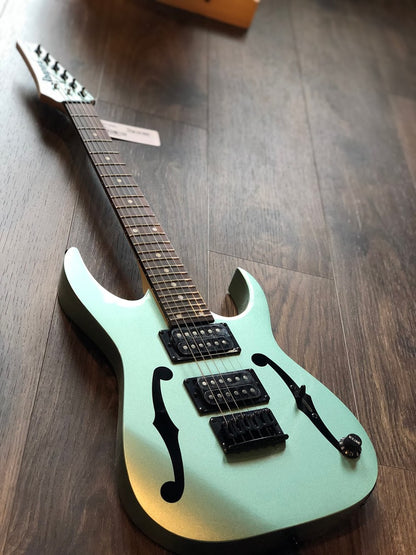 Ibanez PGMM-21 MGN Mikro Paul Gilbert Signature in Metallic Light Green