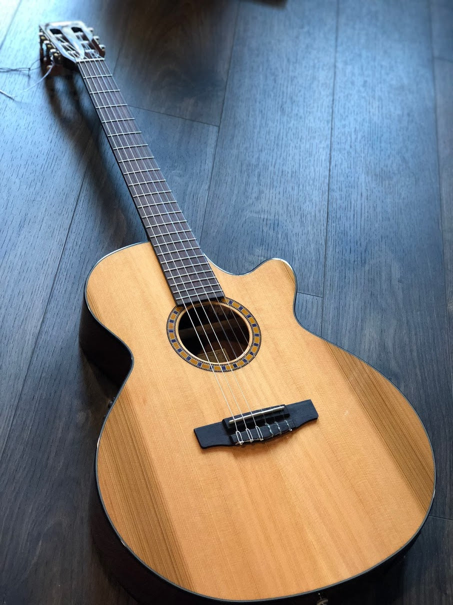 Cort CEC 5 Nylon Acoustic Electric in Natural