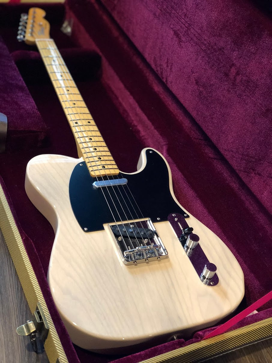 Tokai TTE-108 WBL/M Vintage Series Japan - White Blonde with Maple FB