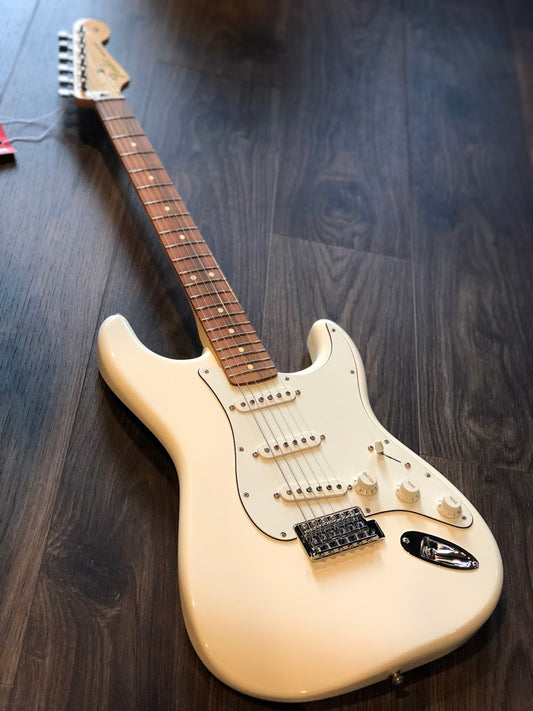 Fender Standard Stratocaster Pau Ferro FB in Arctic White